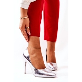 Spille in argento con motivo serpente Tissoria 1