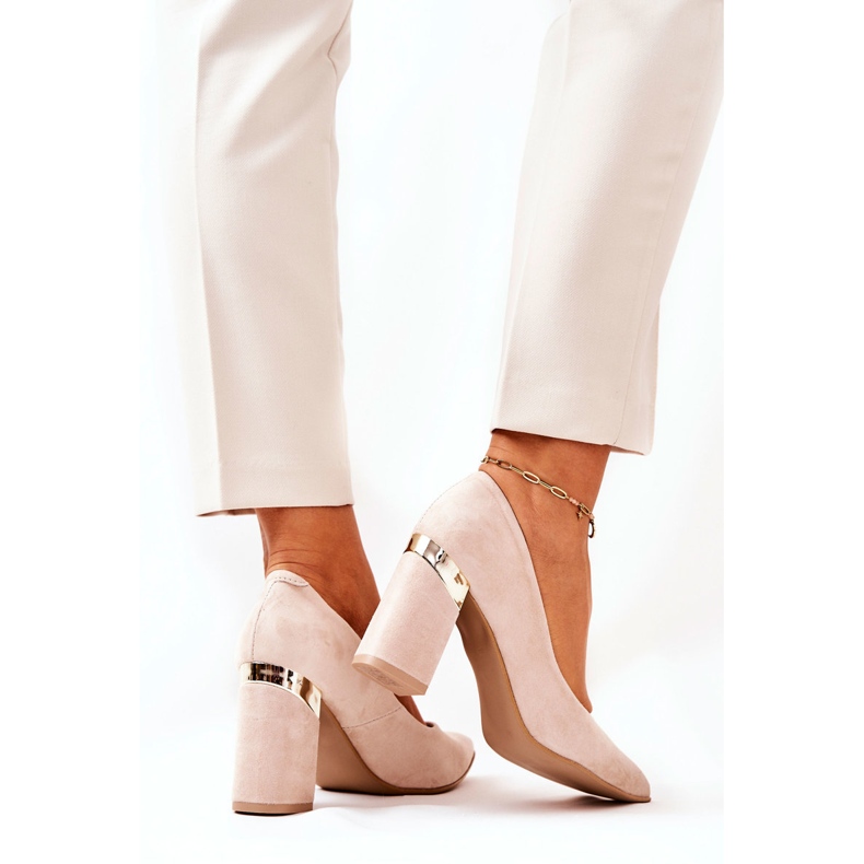Lewski Shoes Décolleté in camoscio Lewski 3117 Beige 1