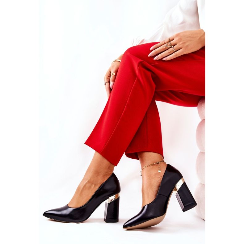 Lewski Shoes Décolleté in pelle Lewski 3117 Nero 2