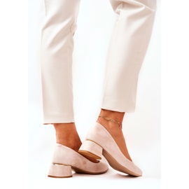 Lewski Shoes Décolleté in camoscio Lewski 3118 Beige 1