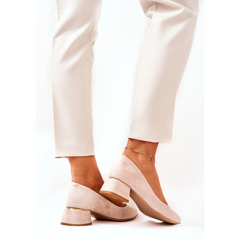 Lewski Shoes Décolleté in camoscio Lewski 3118 Beige 1