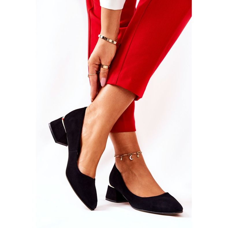 Lewski Shoes Décolleté in camoscio Lewski 3118 Nero 2