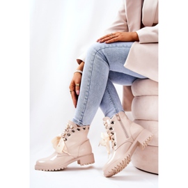 PL4 Operai Caldi Laccati Con Perle Beige 1