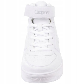 Scarpe Kappa Bash Mid U 242610 1014 bianco 4