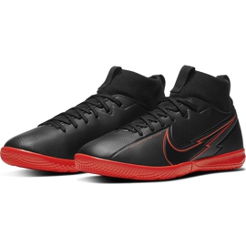 Nike Mercurial Superfly 7 Academy Ic Jr AT8135 060 scarpe da calcio nero 3