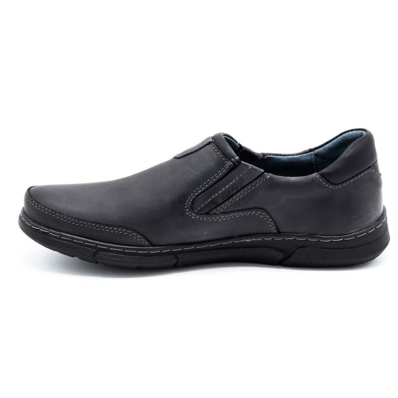 Polbut Scarpe slip-on da uomo J51 grigie nero grigio 1