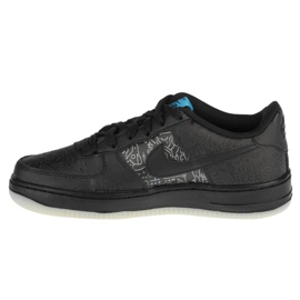 Scarpa Nike Air Force 1 Low Gs Jr DN1434-001 nero blu 2