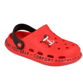 Pantofole in schiuma per bambini Befado - rosse 159Y102 rosso 1