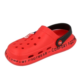 Pantofole in schiuma per bambini Befado - rosse 159Y102 rosso 4
