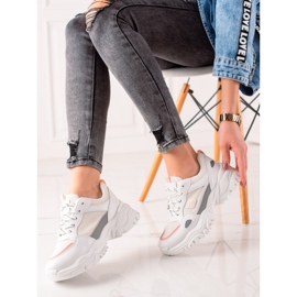 Evento Sneakers bianche alla moda bianca grigio 2