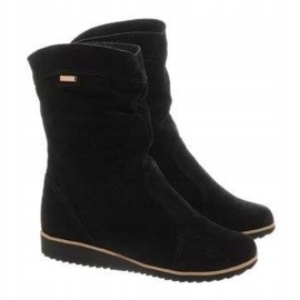 Olivier Stivali in pelle Emi Black nero 2