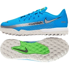 Scarpa da calcio Nike Phantom Gt Academy Tf Jr CK8484 400 blu blu 1