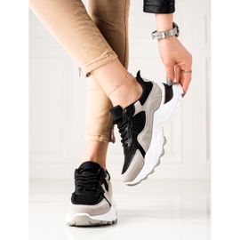 Sweet Shoes Sneakers grigie e nere nero grigio 2