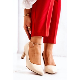 Décolleté Donna Sergio Leone Beige Opaco Orsola 2