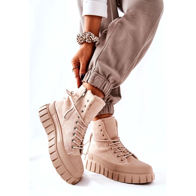 PH1 Sneakers Calde Sulla Piattaforma Beige Marlow 2