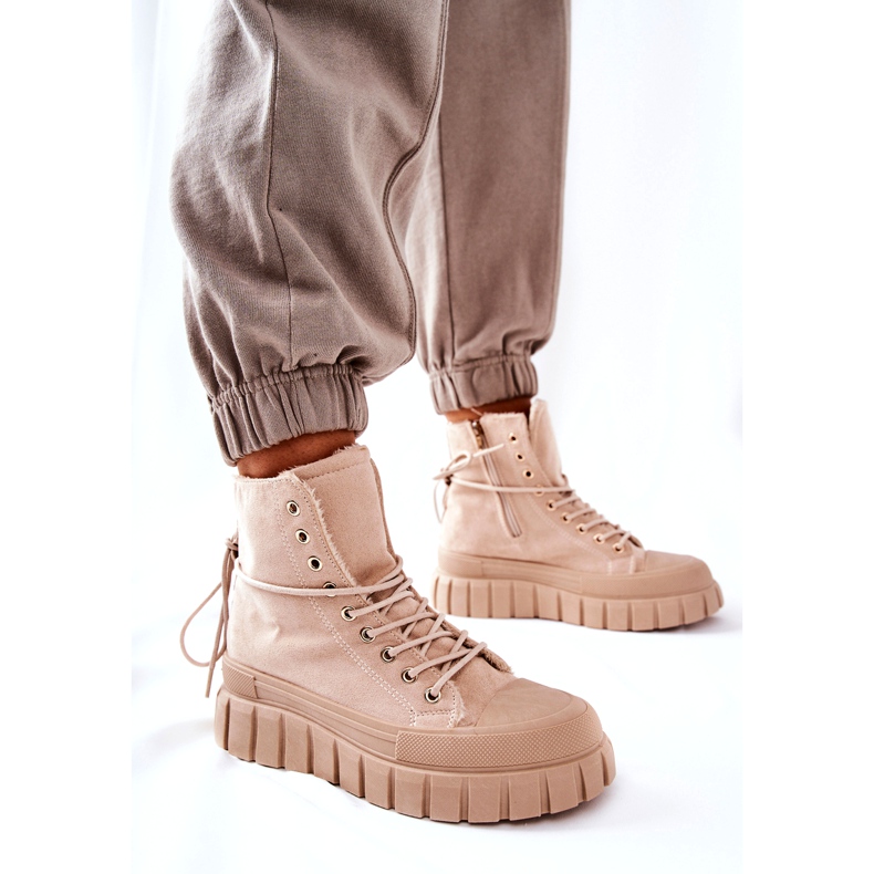 PH1 Sneakers Calde Sulla Piattaforma Beige Marlow 3