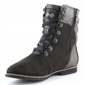 Stivali da donna Columbia Twantherd Ave WP Mid BL2769-010 Nero 2