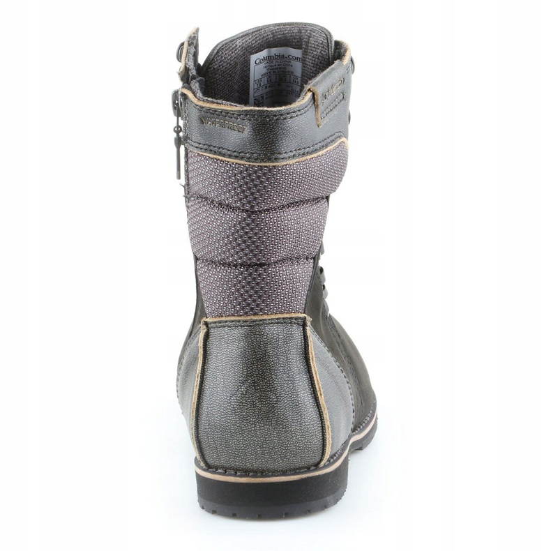 Stivali da donna Columbia Twantherd Ave WP Mid BL2769-010 Nero 5