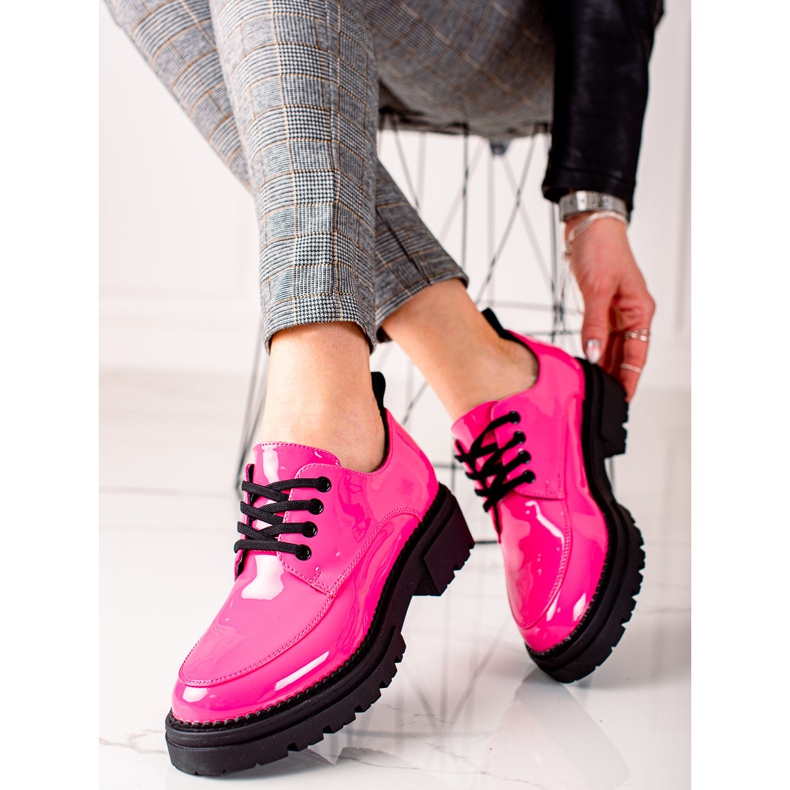 La.Fi Scarpe stringate alla moda rosa 2