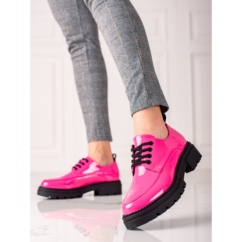 La.Fi Scarpe stringate alla moda rosa 1