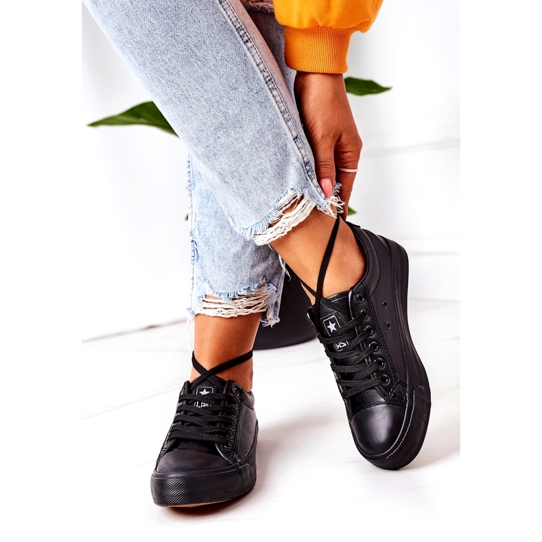 News Sneakers Nere da Donna in Ecopelle 21SP02-1200 nero 1