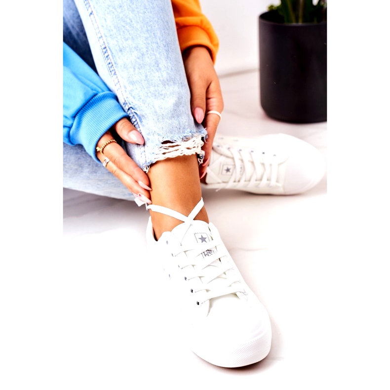News Sneakers da donna Bianche 21SP02-1200 bianco 1