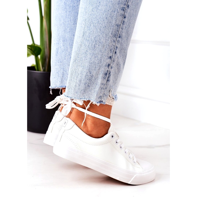 News Sneakers da donna Bianche 21SP02-1200 bianco 2