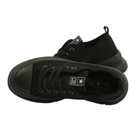 News Sneaker da donna sulla piattaforma nera 21SP02-1400 nero 5