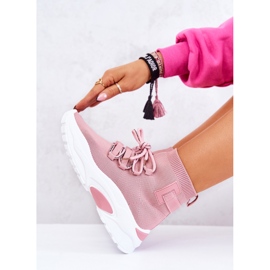 Calzini sportivi da donna rosa KeSports 2