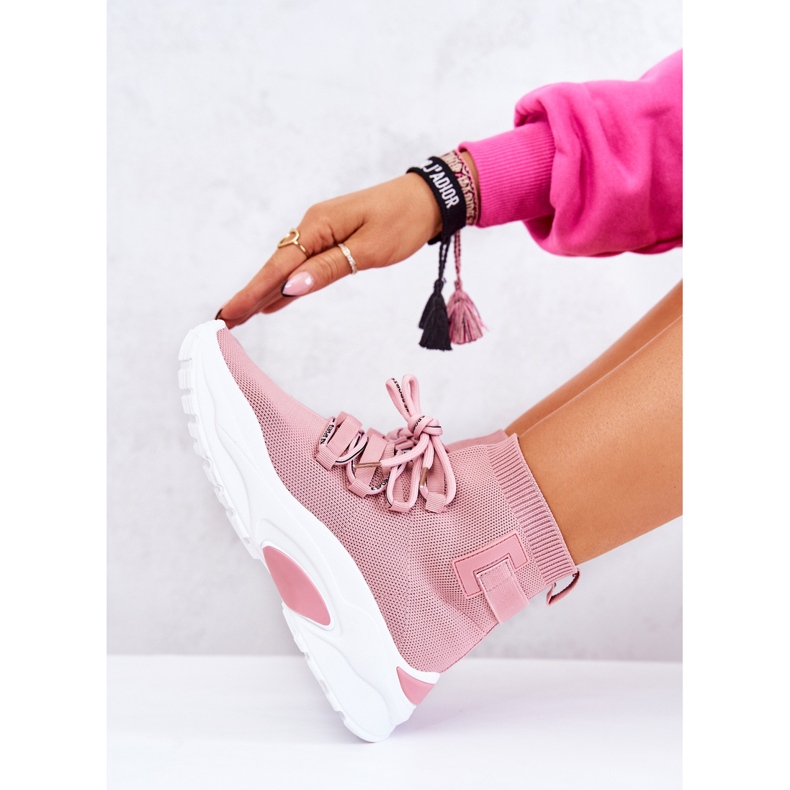 Calzini sportivi da donna rosa KeSports 2