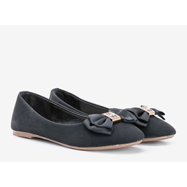 Ballerine nere della Sixth Avenue nero 1