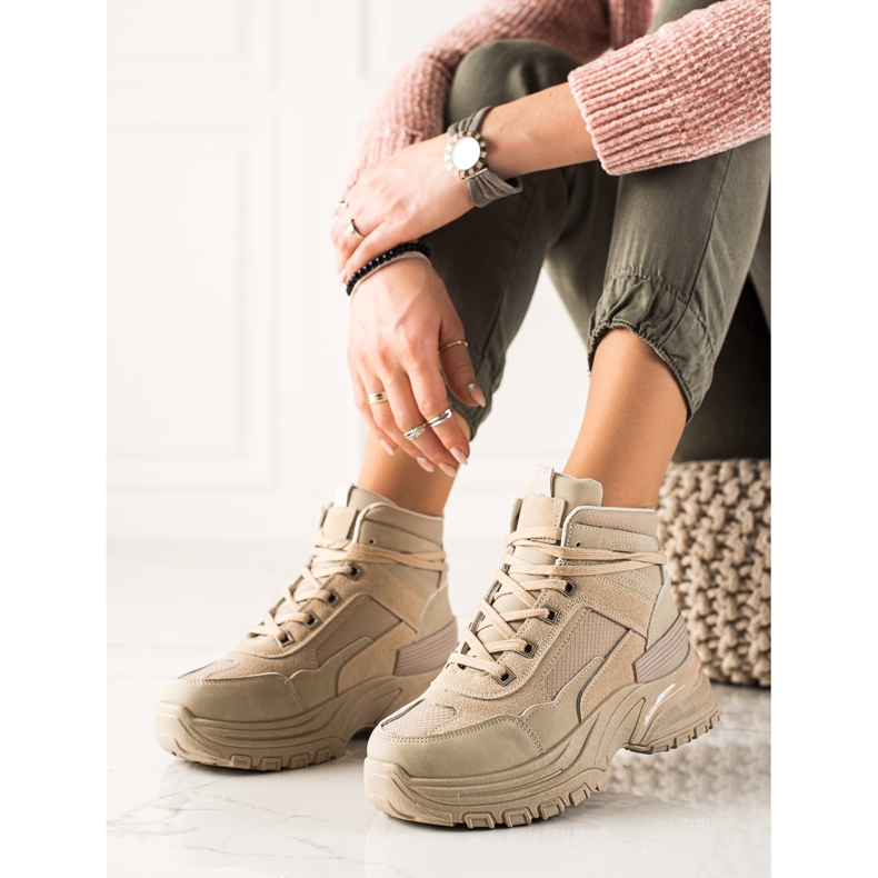 Sweet Shoes Scarpe da ginnastica sportive beige 2