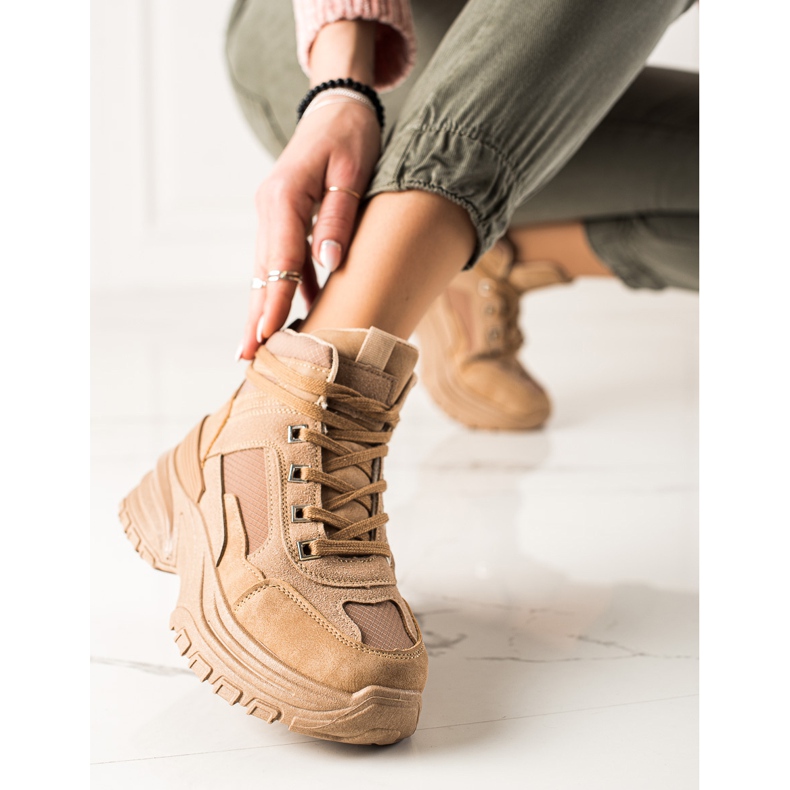Sweet Shoes Scarpe da ginnastica sportive beige 2