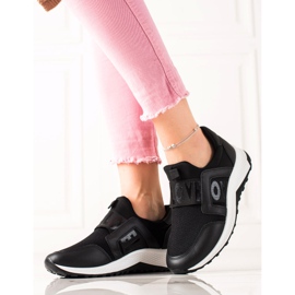 TRENDI Sneakers slip-on Love nero 1