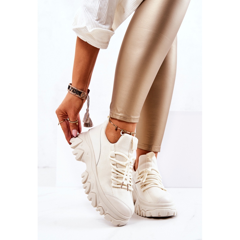 PS1 Scarpe sportive da donna Sneakers Beige chiaro Miles 1