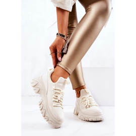 PS1 Scarpe sportive da donna Sneakers Beige chiaro Miles 2