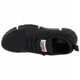 Scarpe Tommy Hilfiger Jeans Chunky Mono Sock Lea Trainers M EM0EM00679-BDS nero 2