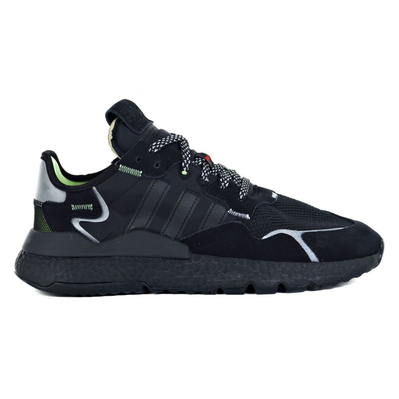 Adidas Nite Jogger M EE5884 scarpe nero d'argento 2