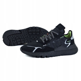 Adidas Nite Jogger M EE5884 scarpe nero d'argento 3