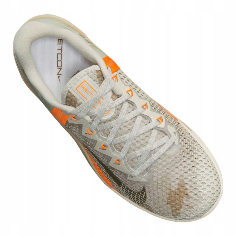 Scarpa da allenamento Nike Metcon 6 M CK9388 028 beige arancia 4