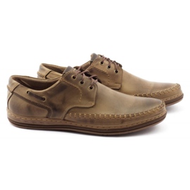 Polbut Scarpe da uomo in pelle J44PŁ marrone 2