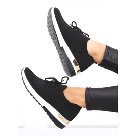 Welo Scarpe sportive a calzino nero 1