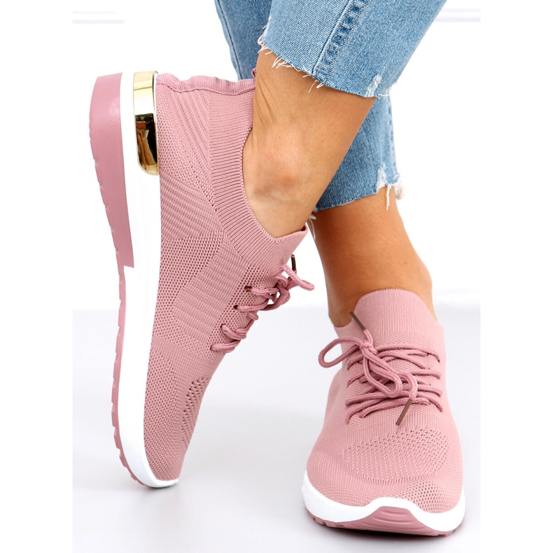 Welo Pink calzini scarpe sportive rosa 1
