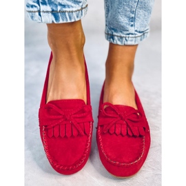 Mocassini Quest Red da donna rosso 1