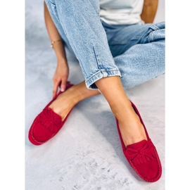 Mocassini Quest Red da donna rosso 2