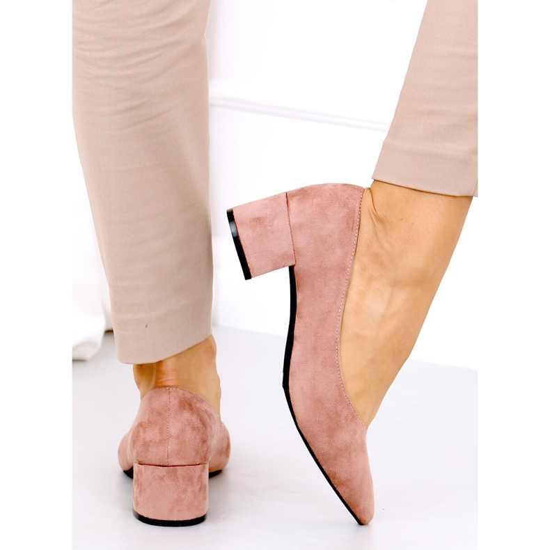 Décolleté con tacco basso Millen Pink rosa 2