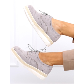 Scarpe da donna espadrillas Apia Grey grigio 2