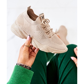 PS1 Scarpe Sportive Sneakers Tessuto Nolene beige scuro 1
