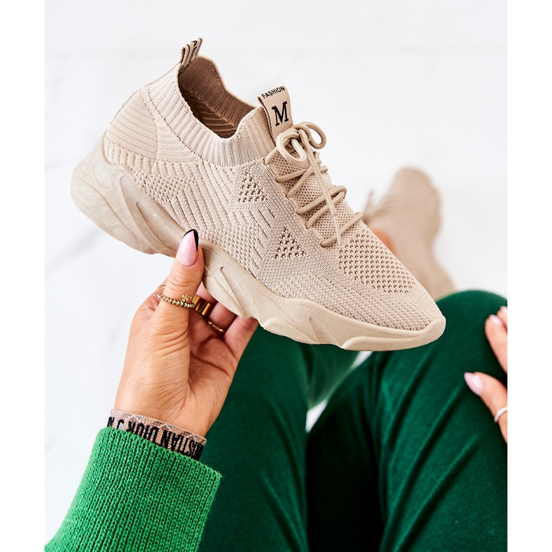 PS1 Scarpe Sportive Sneakers Tessuto Nolene beige scuro 1