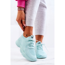 PS1 Scarpe Sportive Sneakers Tessuto Menta Nolene verde 2